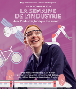 Affiche de la semaine de l'industrie 2024